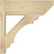 Ekena Millwork Olympic Slat Rough Sawn Outlooker, Douglas Fir, 8"W x 22"D x 22"H OUT08X22X22OLY06RDF - alternate 3